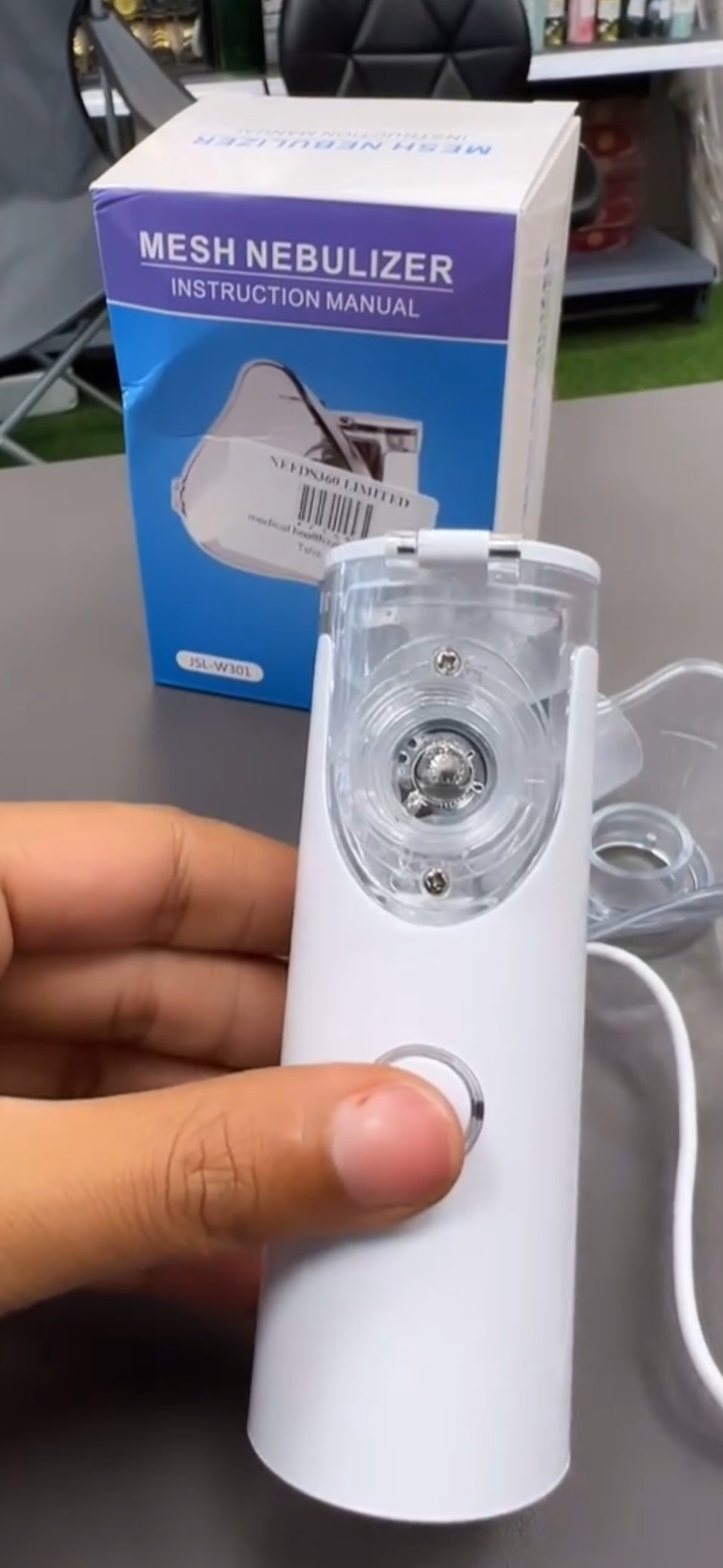 borg's MyAirBud Portable Nebulizer (trio)